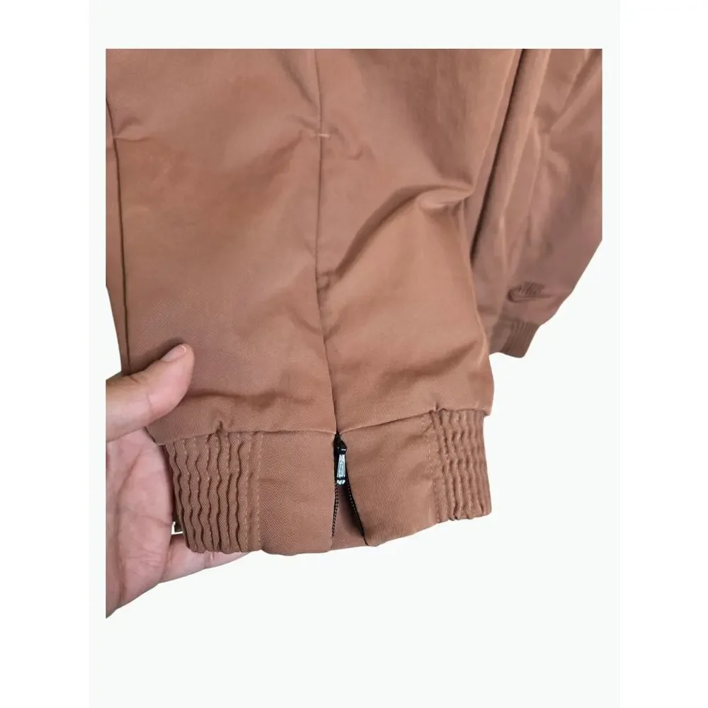 Nike Dri-FIT Tech Pack High Waisted Trousers Tan Brown Women's Small